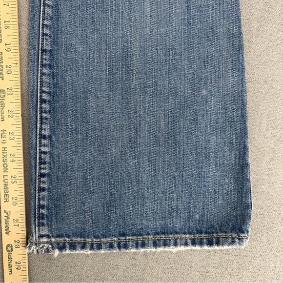 American Eagle Jeans Womens 12 Short Favorite Boyfriend Boot Cut 34x28 Flare - Picture 5 of 14